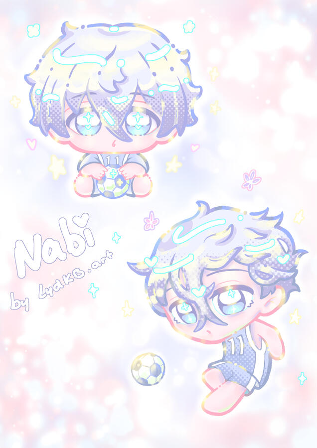 Chibi Nabi - Blue Lock (commission) Chibi Nabi - Blue Lock (commission)