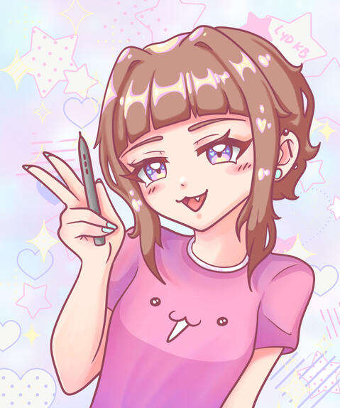 chibi self portrait